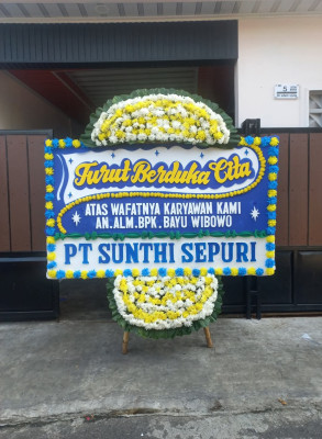 Papan Bunga Duka di Susua